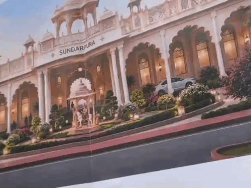ऐसा बनेगा सुंदरपुरा रेलवे स्टेशन।