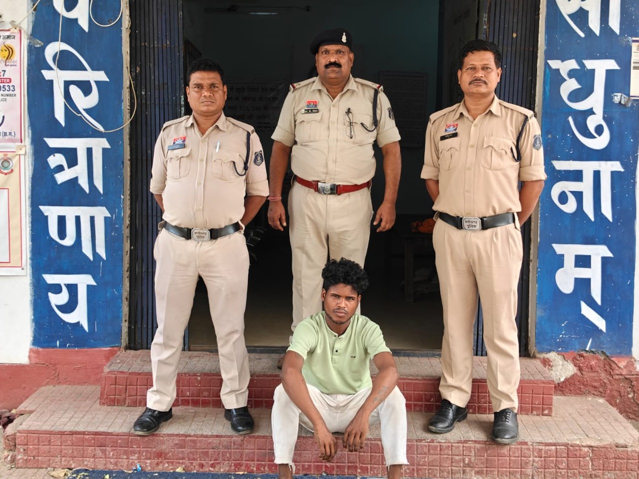 आरोपी को गिरफ्तार कर पुलिस ने जेल भेजा - Dainik Bhaskar