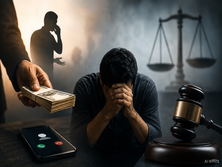 उधार के पैसे मांगने बार-बार फोन करना आत्महत्या के लिए उकसाना नहीं- छत्तीसगढ़ हाईकोर्ट( AI इमेज)