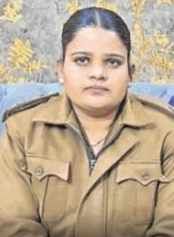 महिला सब-इंस्पेक्टर अमनदीप कौर।