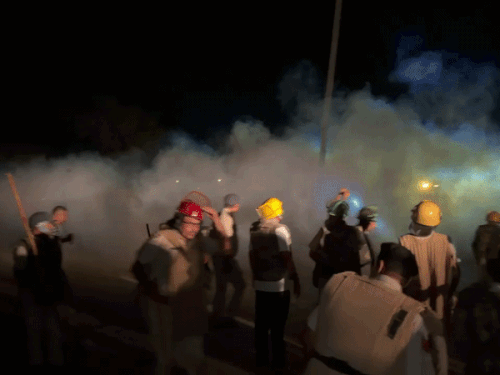 चैनत गांव में पिछले दिनों पुलिस ने पाइपलाइन में लगाया गया कनेक्शन हटा दिया। इस दौरान ग्रामीण और प्रशासन आमने-सामने हुए थे।