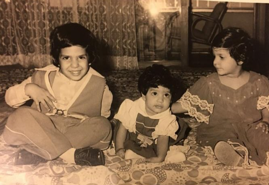 Sunjay Kapur's childhood picture.