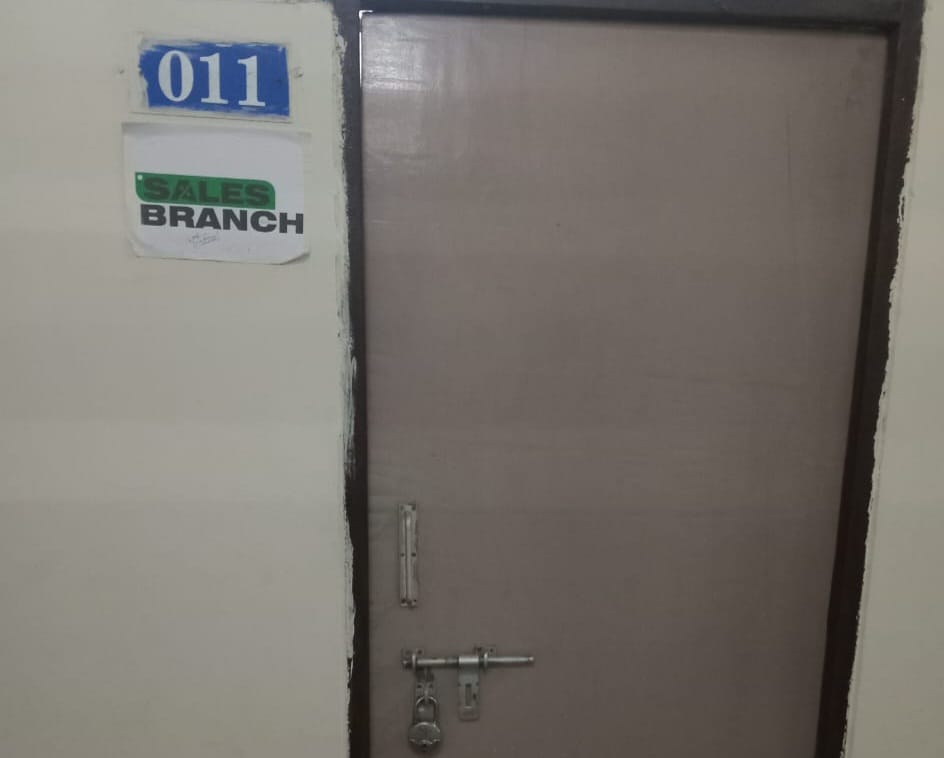 Action is being taken by locking the room from inside