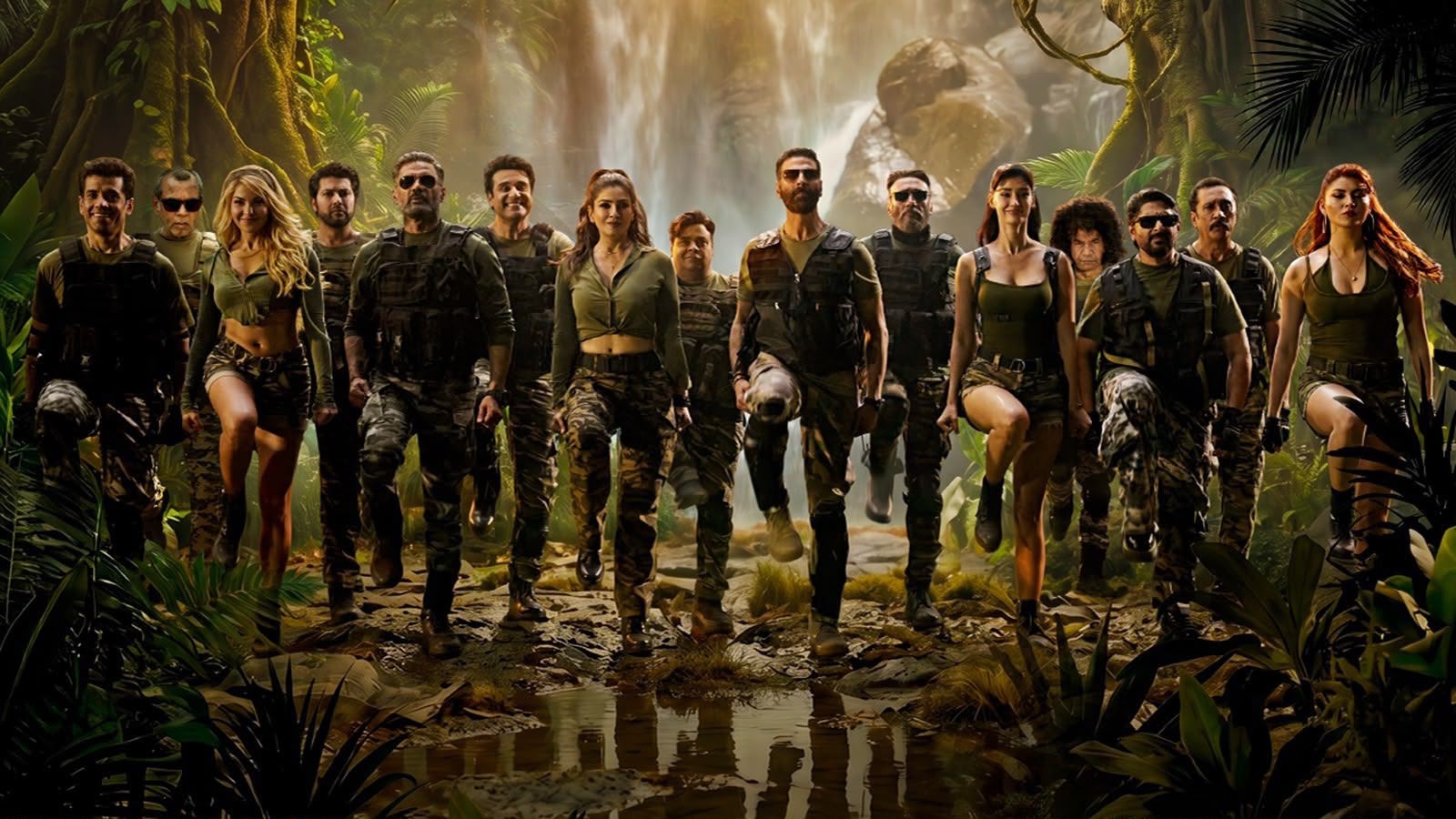 'वेलकम टू द जंगल' 26 जून 2026 रोजी जगभरातील चित्रपटगृहांमध्ये प्रदर्शित होईल.