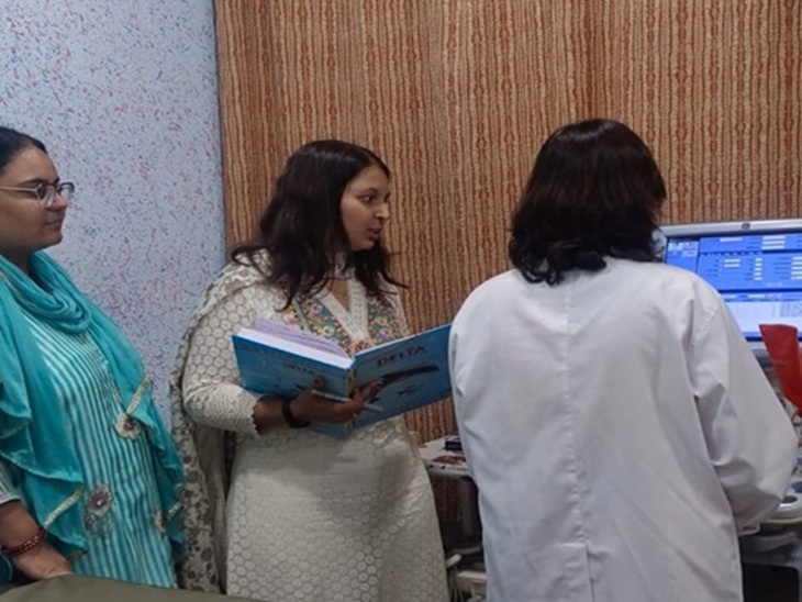 भिवानी के प्राइवेट अस्पतालों में स्वास्थ्य विभाग ने रेड की और रिकॉर्ड जांचा।