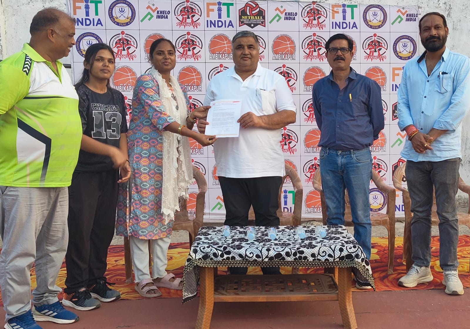 Letter to the Minister for Gandhi Stadium Basketball Ground