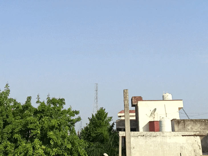 आज सुबह से मौसम है साफ