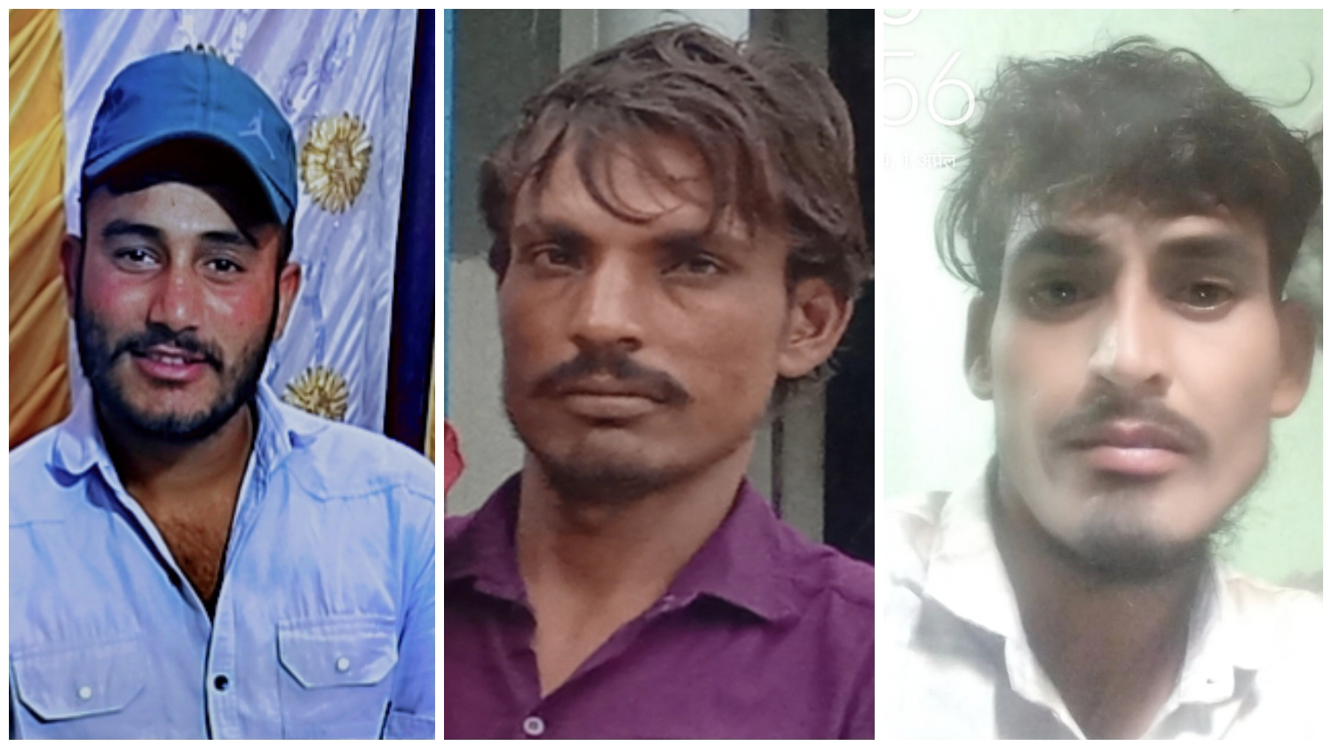 हादसे में अरबाज, सद्दाम हुसैन उर्फ ​​सद्दू और राशिद की मौत हो गई।