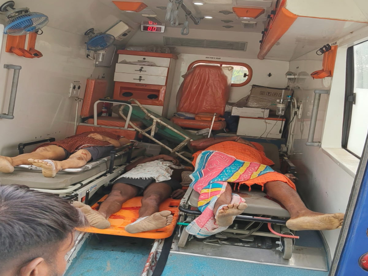पुलिस ने तीनों के शव को पोस्टमॉर्टम के लिए भिजवाया।