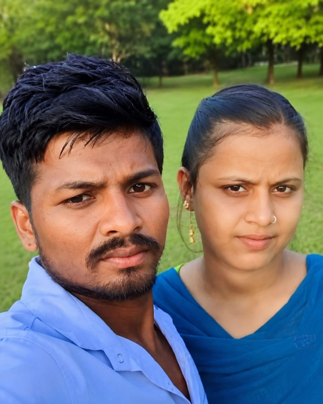 सुनील और सनिया की फाइल फोटो। सानिया ने सुनील को 2 साल पहले छोड़ दिया था। सुनील पर आरोप था कि उसने अपनी पत्नी पर फायरिंग की।