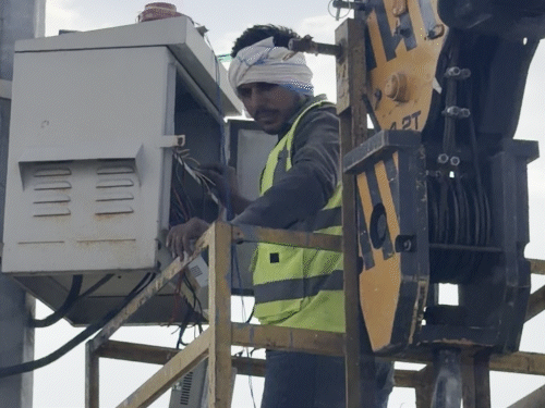 NHAI employees doing repairs said that LCD screens, lights, and CCTV cameras also face problems due to network and weather.