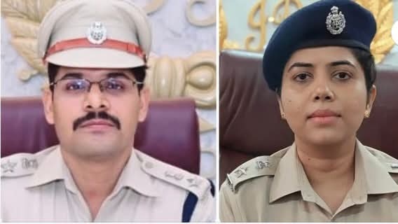 पूर्वी सिंहभूम के एसएसपी पीयूष पांडेय और सरायकेला एसपी निधि द्विवेदी को हटा दिया गया। दोनों पति-पत्नी हैं।