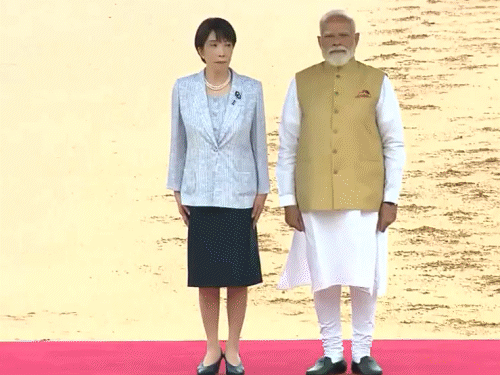 जापान की प्रधानमंत्री साने ताकाइची नई तीन दिन की आधिकारिक यात्रा पर भारत आई हैं। - Dainik Bhaskar