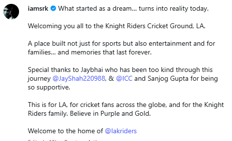King Khan's Mega Project
