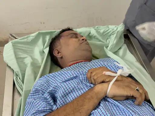 ट्रांसपोर्टर उज्जवल की कैंपर वाहन से कुचलकर हत्या कर दी गई।