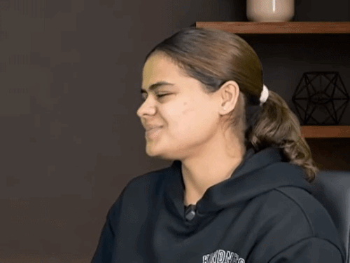 इंडिया और पंजाब की पहली पावर स्लैप फाइटर मनजोत कौर रत्तू।
