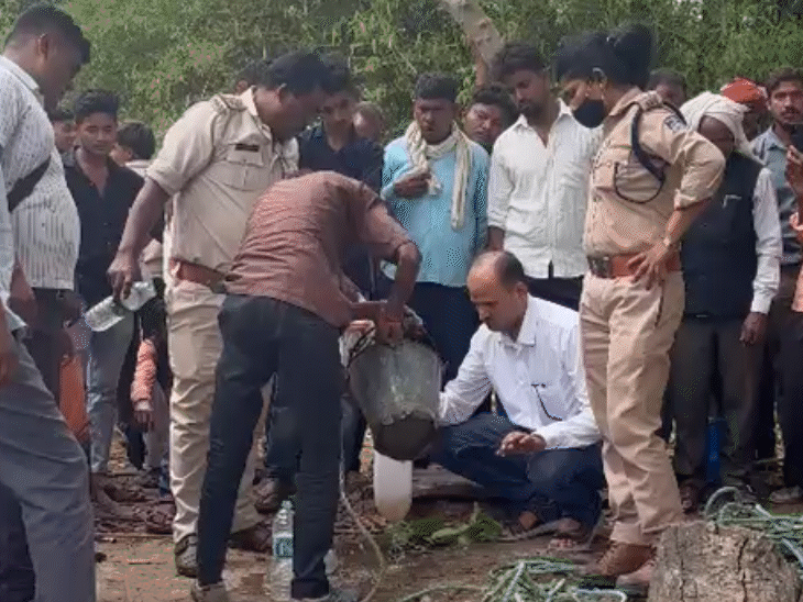 प्रदूषण नियंत्रण बोर्ड की टीम को कुएं के पानी में मीथेन और Co2 की ज्यादा मात्रा मिली।