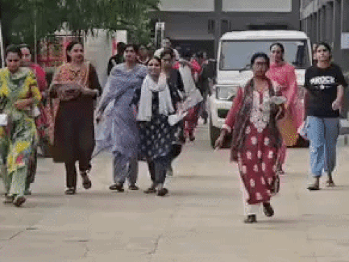 रविवार को सुबह 10:00 बजे से दोपहर 12:30 बजे तक पहली पाली में लेवल-2 (टीजीटी) की परीक्षा आयोजित होगी। - Dainik Bhaskar