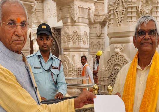 यूपी के हरदोई के रहने वाले कृष्ण मोहन श्रीराम जन्मभूमि तीर्थ क्षेत्र ट्रस्ट में अब चंपत राय की जगह कामकाज देखेंगे। (फाइल फोटो)