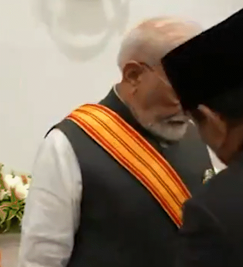 Indonesian President Prabowo Subianto honored PM Modi with Indonesia's highest honour.