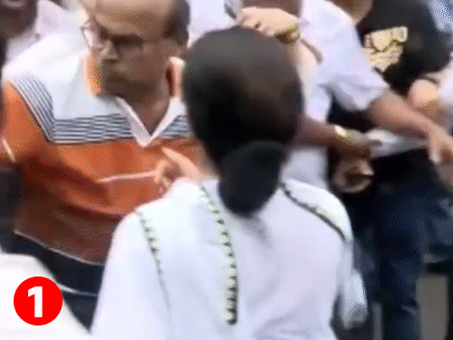 TMC की रैली में BJP कार्यकर्ताओं ने अंडे फेंके, तो नाराज हुईं|देश,National - Dainik Bhaskar