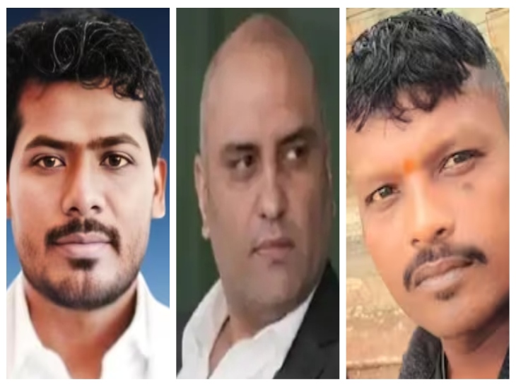 महादेव सट्टा ऐप केस के आरोपी सौरभ चंद्राकर, रवि उप्पल और अशीम दास।