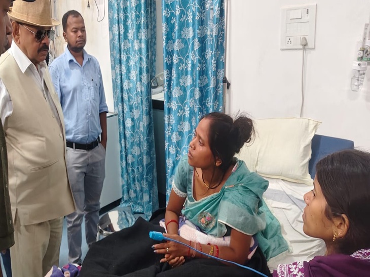 छात्रा की मां की हालत बिगड़ी, आईसीयू में भर्ती।