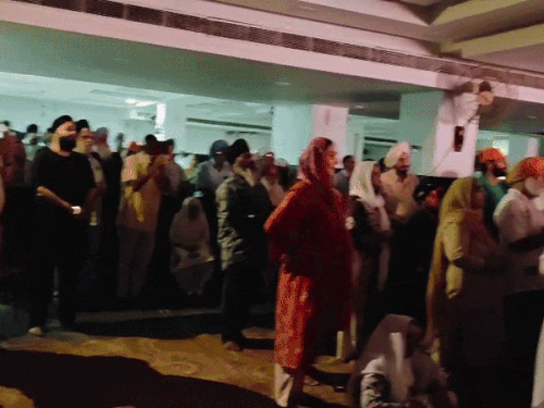 जालंधर में गुरुद्वारे में दिखाई सतलुज फिल्म। - Dainik Bhaskar