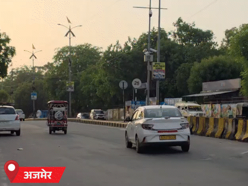 अजमेर में दिनभर हवा चलती रही। शाम के समय गर्मी-उमस से राहत मिली। हल्के बादल भी छाए रहे।
