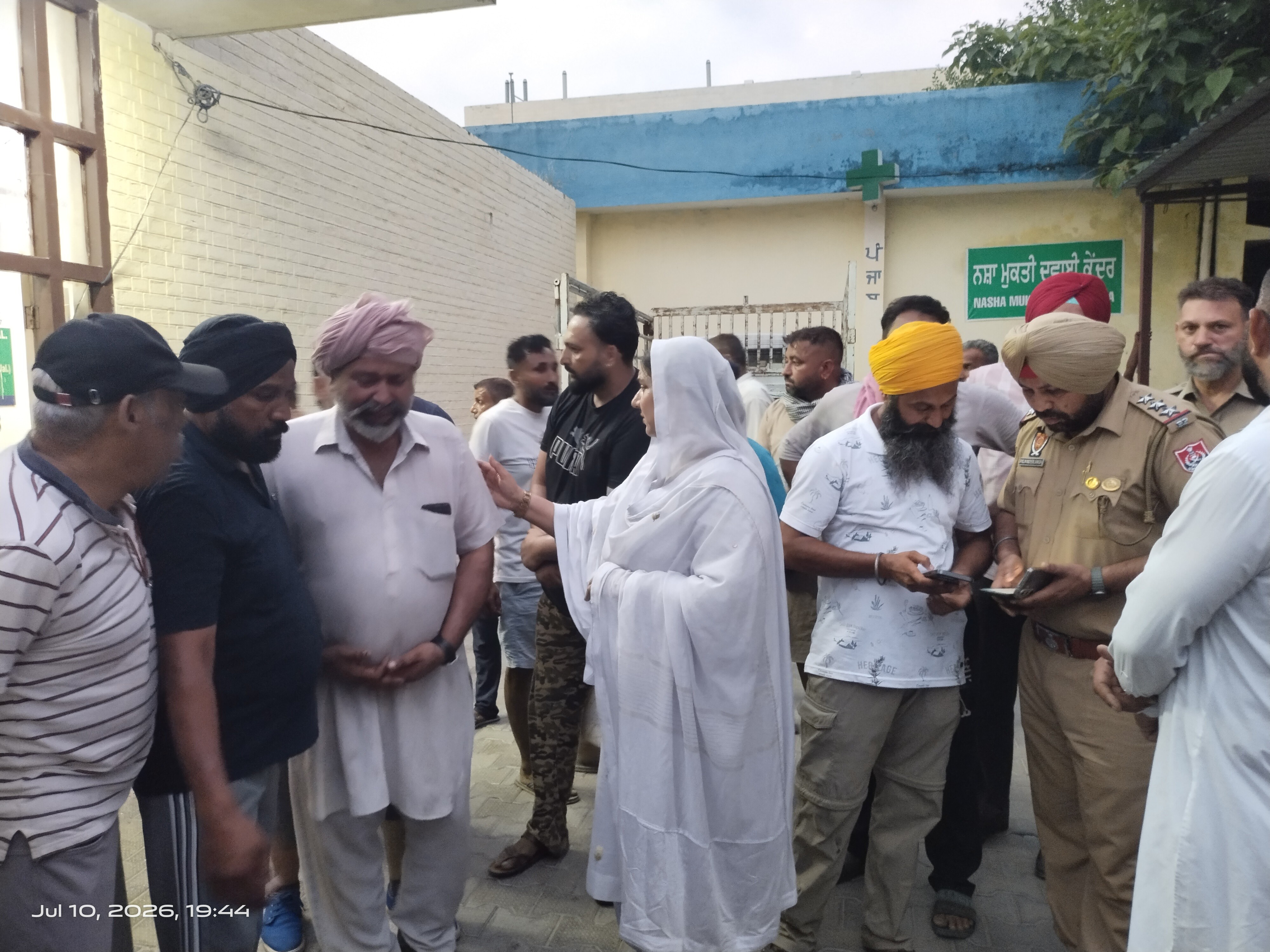 हलका विधायक इंद्रजीत कौर मौके पर पहुंची।