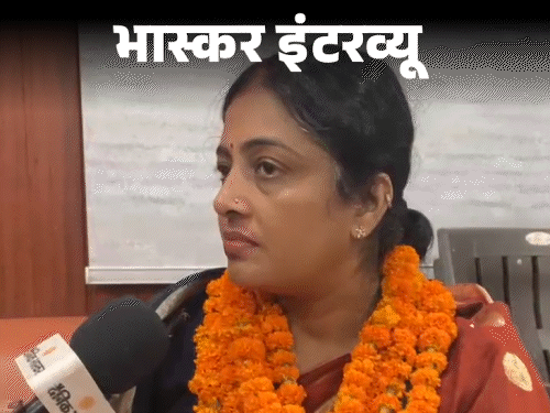 राजद प्रत्याशी रेखा गुप्ता बोलीं-अनुकंपा के आधार पर 40 साल पिता-पुत्र रहे, प्रशांत किशोर कोई चुनौती नहीं|पटना,Patna - Dainik Bhaskar