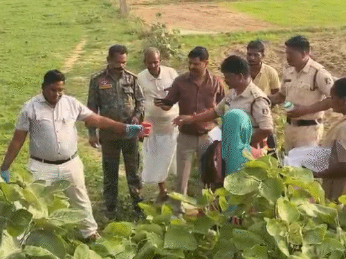 पुलिस और फोरेंसिक टीम घटनास्थल पर पहुंची थी।