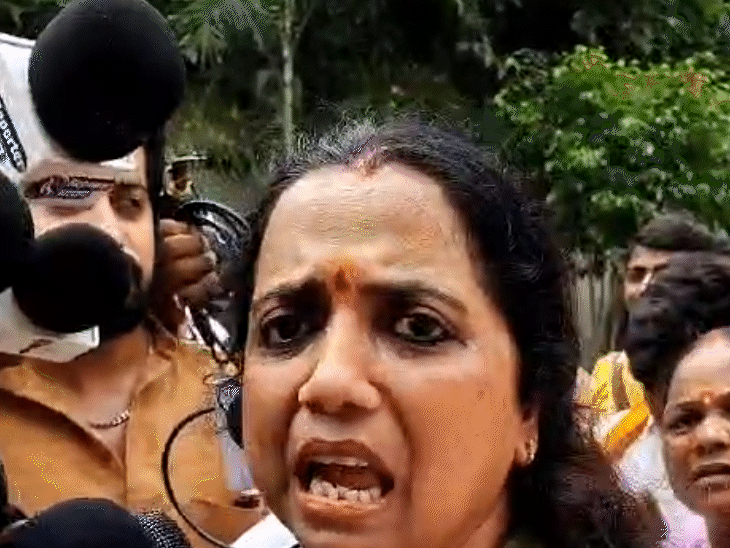 वीणा मानवी ने कहा कि बीजेपी डर कर ये सब कुछ करवा रही है।