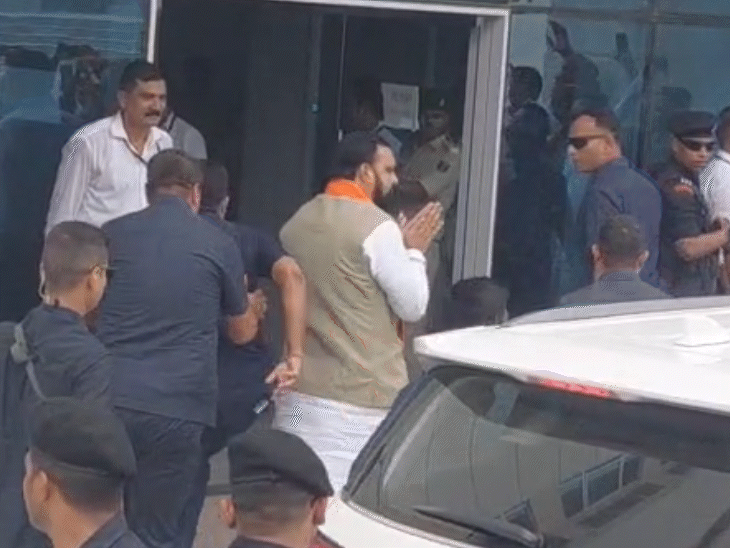 बीजेपी कैंडिडेट के नॉमिनेशन में पहुंचे सीएम सम्राट चौधरी