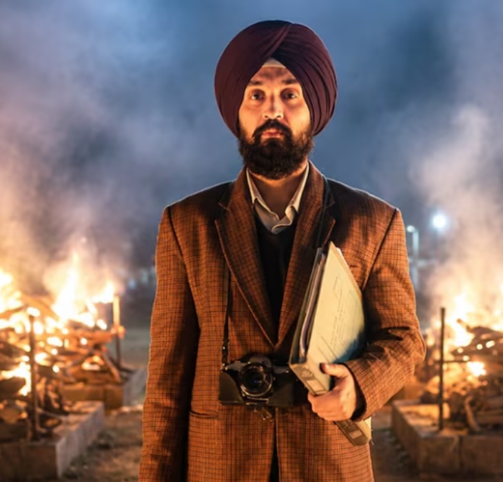 ਸਤਲੁਜ ਫਿਲਮ ਦੇ ਇੱਕ ਦ੍ਰਿਸ਼ ਵਿੱਚ ਅਦਾਕਾਰ ਦਿਲਜੀਤ ਸਿੰਘ।