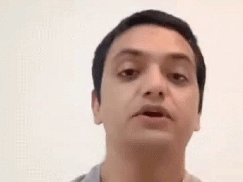 सोशल मीडिया पर डाली पोस्ट में बोलते हुए धर्मेंद्र हुड्‌डा।