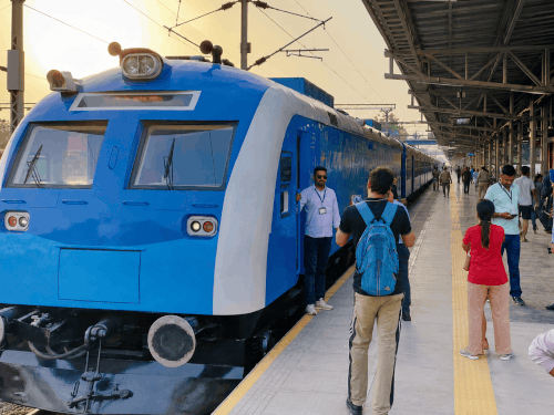 India First Hydrogen Train Launch | PM Modi Shakoorbasti Jind Photos