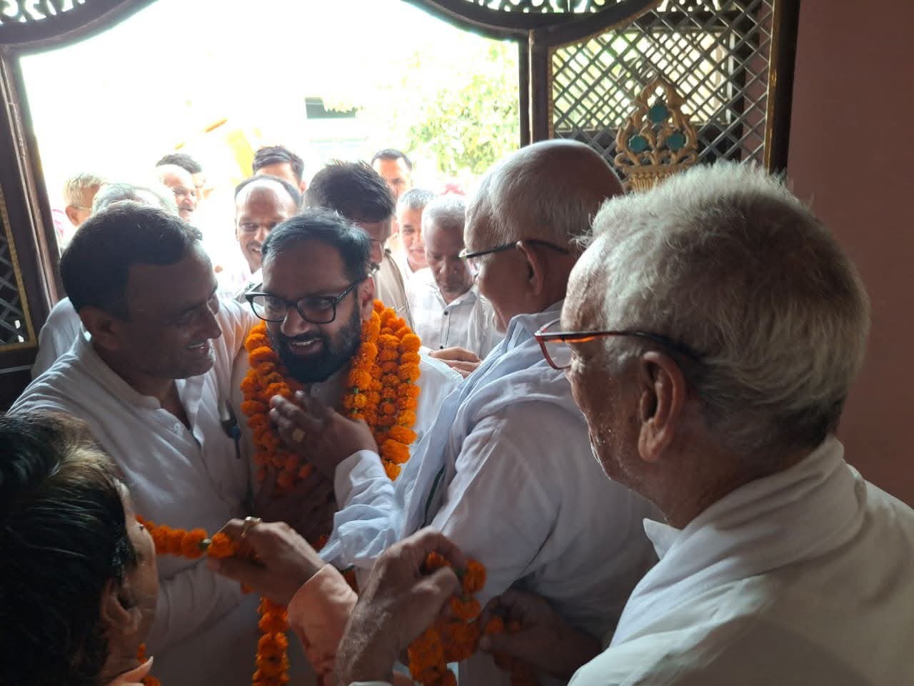 MLA अत्री बोले-14,700 करोड़ की विकास परियोजनाओं का भी करेंगे उद्घाटन|उचाना,Uchana - Dainik Bhaskar