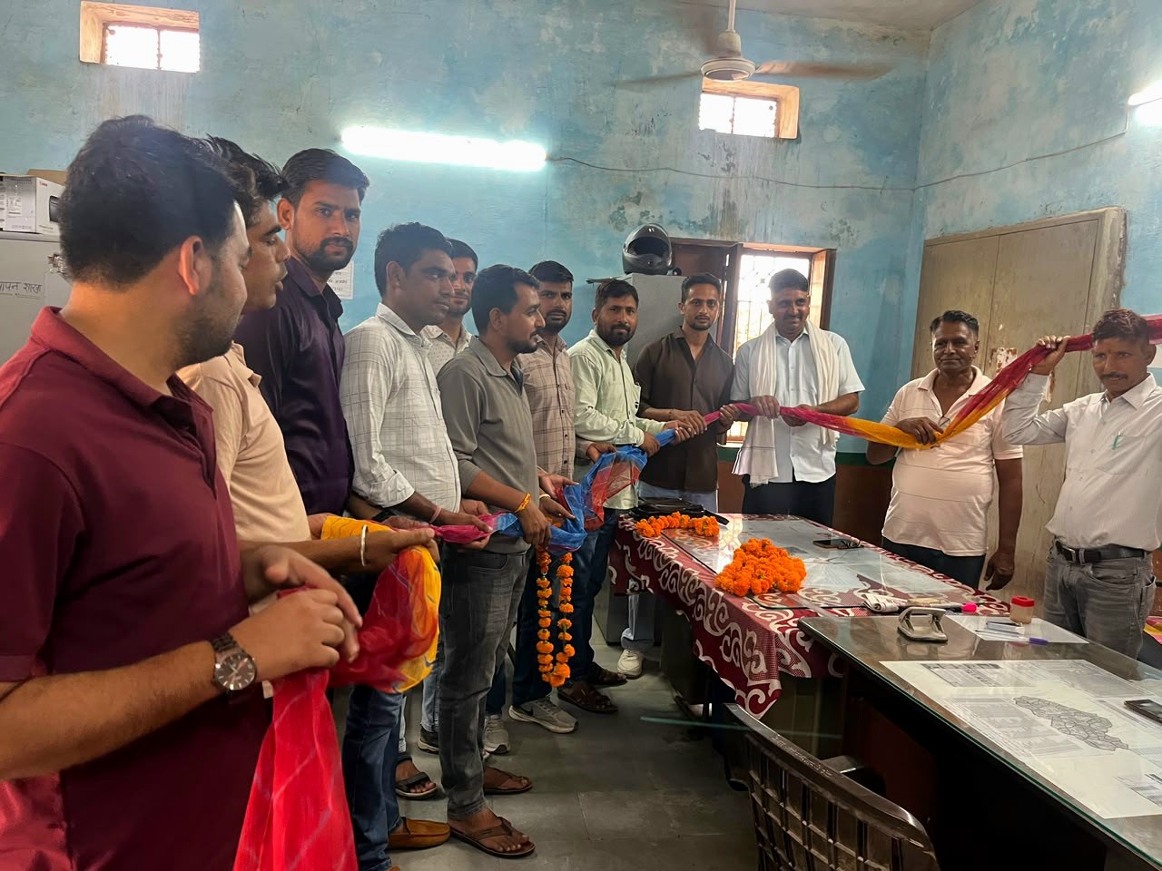 राजस्थान शिक्षक संघ ने गणपत लाल मीना का किया अभिनंदन