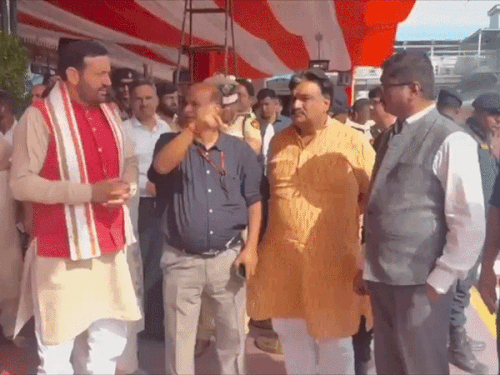 जींद में प्रधानमंत्री नरेंद्र मोदी के दौरे से पहले मुख्यमंत्री नायब सिंह सैनी ने तैयारियों का लिया जायजा।