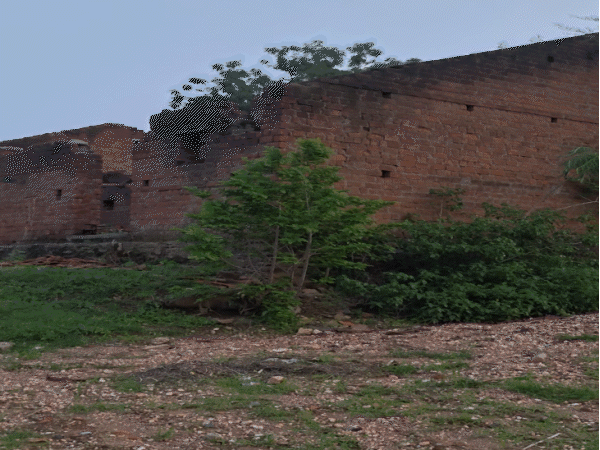 सात साल पहले तोड़े गये आदिवासियों के घर.