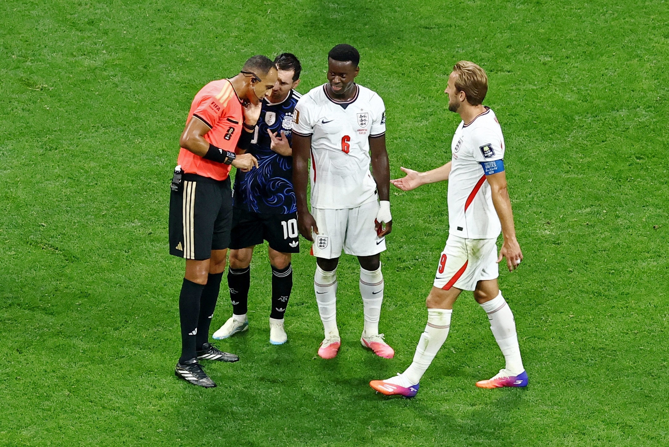 Pitch Turned Battleground