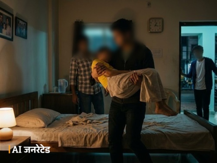 फरीदाबाद में पिता ने गोद ली, दवाई पिला बेहोश करते थे; 10 दिन बाद वापस छोड़ी|बल्लभगढ़,Ballabgarh - Dainik Bhaskar