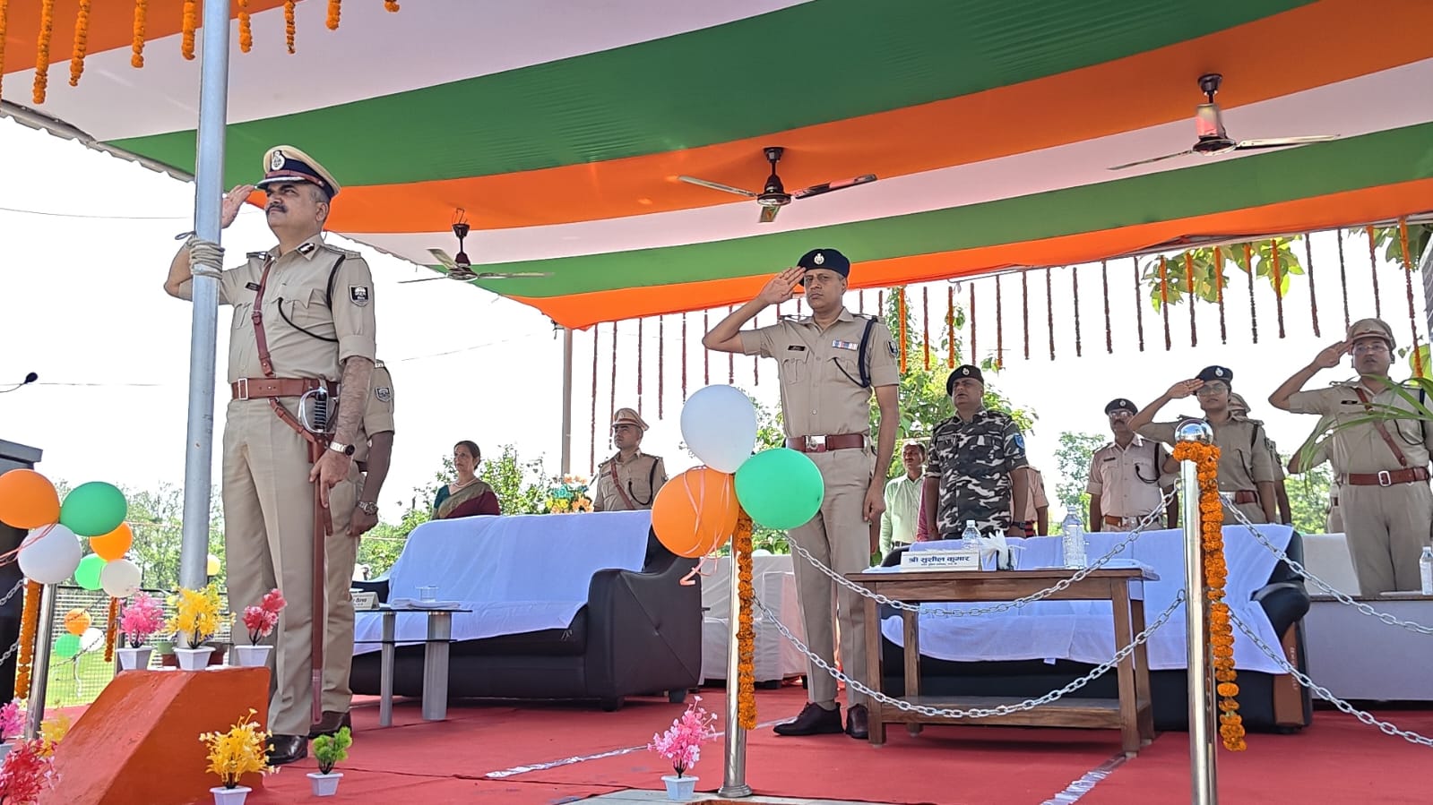 बिहार विशेष सशस्त्र पुलिस-3 (BSAP-3) परिसर में भव्य दीक्षांत हुआ। इसमें आईजी विकास वैभव शामिल हुए।