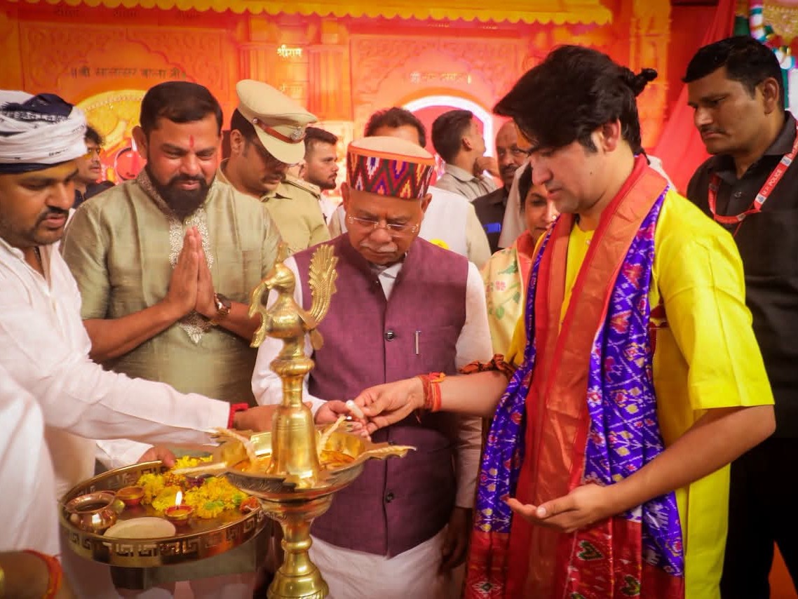तेलंगाना के शमशाबाद में 17 जुलाई से हनुमत कथा चल रही है।