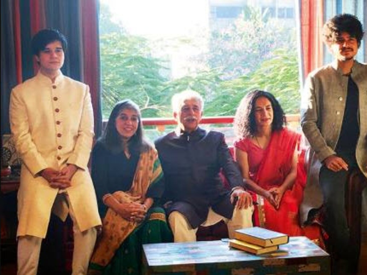 रत्ना पाठक और नसीरुद्दीन शाह के दो बेटे इमाद शाह और विवान शाह हैं।