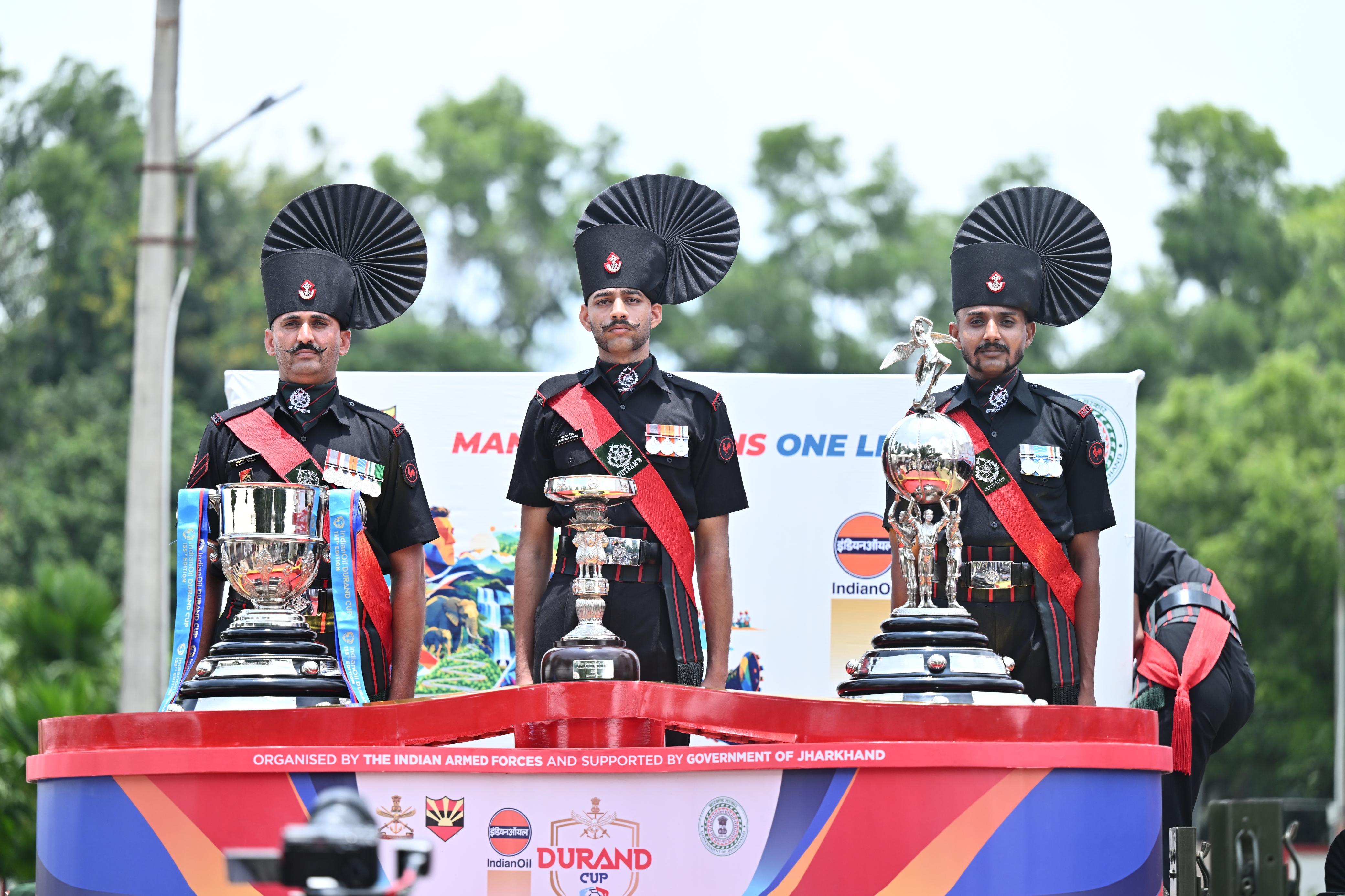 एशिया के सबसे पुराने और प्रतिष्ठित फुटबॉल टूर्नामेंट डूरंड कप के 135वें संस्करण का आगाज रांची में ट्रॉफी शोकेस समारोह के साथ हो गया।