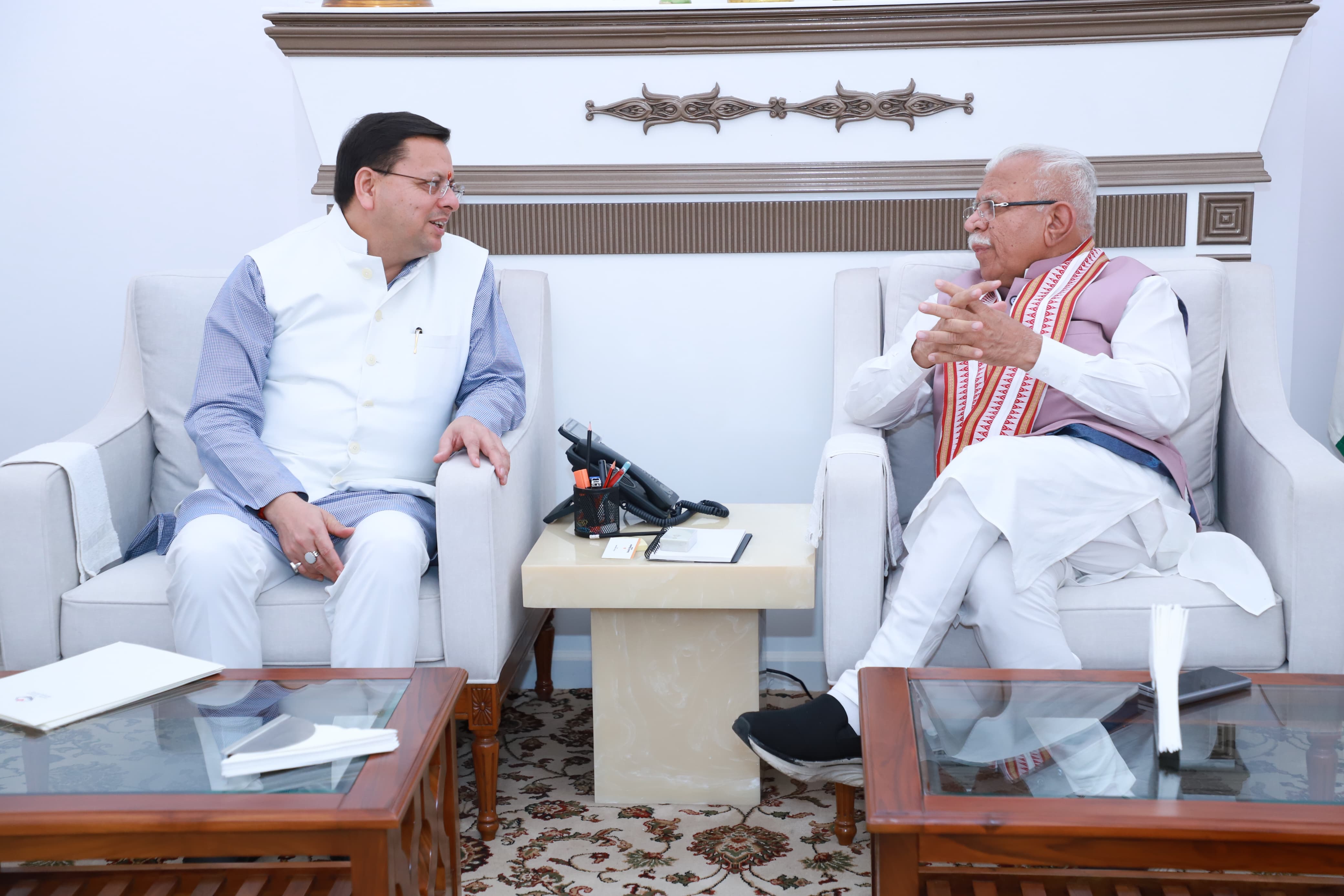 Uttarakhand CM Pushkar Singh Dhami's Delhi visit: Update on meeting
