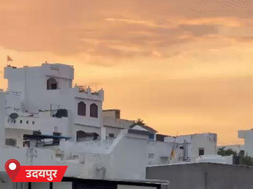 उदयपुर में बादल छाए, लेकिन गर्मी कम नहीं हुई। उमस के कारण टूरिस्ट भी कम हुए।