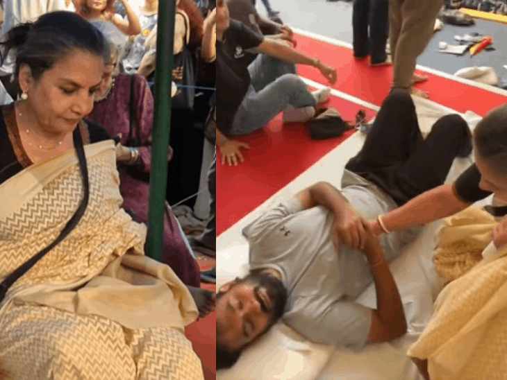 AAP नेता मनीष सिसोदिया, एक्टर शबानी आजमी और प्रकाश राज भी वांगचुक का समर्थन करने जंतर-मंतर पहुंचे।